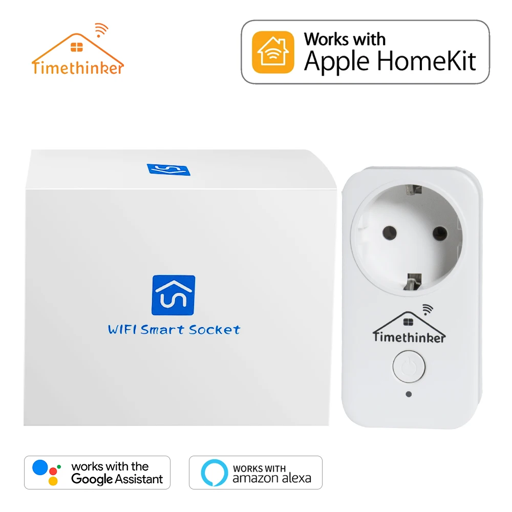 Timethinker умный дом Wi-Fi штекер Homekit розетка для Apple Homekit Siri Alexa Google Home AU UK США ЕС розетка приложение дистанционного управления