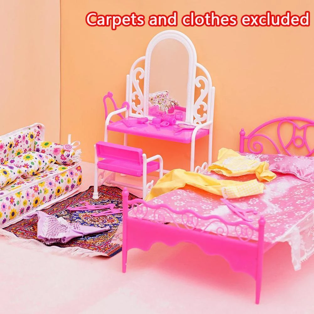 Dressing Table Dollhouse Dressing Table House Dolls Accessories