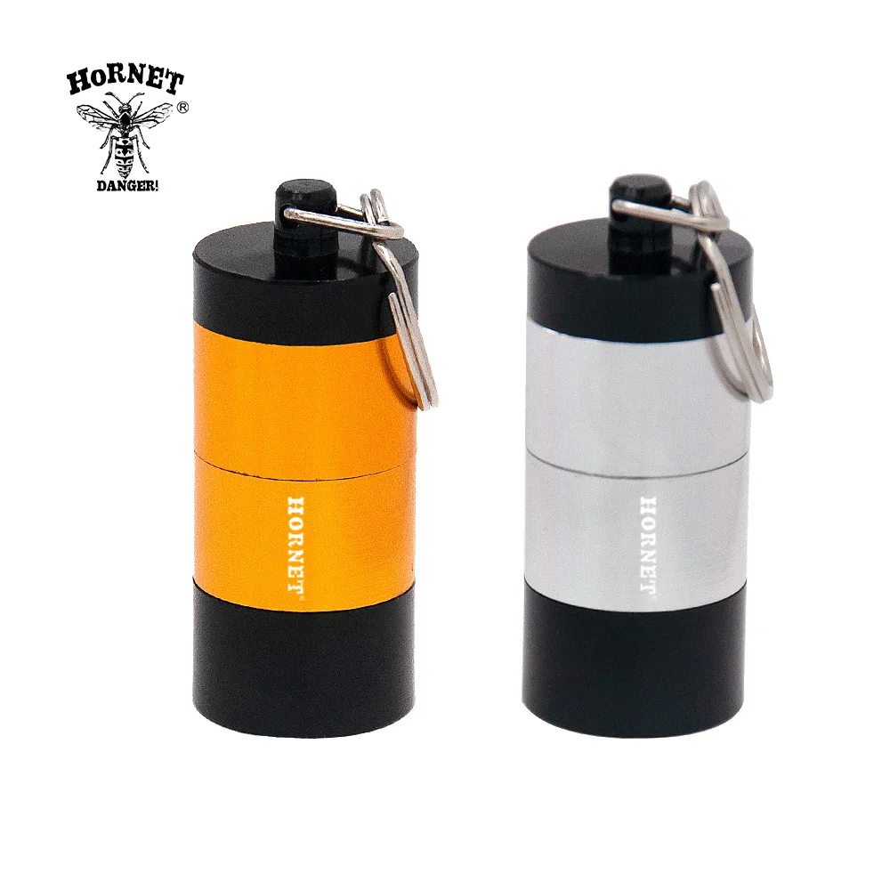 

HORNET Stash Jar- Airtight Smell Proof Aluminum Herb 4 Piece Container Spice Case Tobacco Box " You Can Assemble It Yourself "