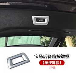 Pour BMW X1 X2 X3 X4 X5 X6 E70 E71 F10 F30 F07 G20 G30 G05 G06 Décoration De Voiture Arrière De Coffre de Coffre Interrupteur Bouton Cadre Décoratif 