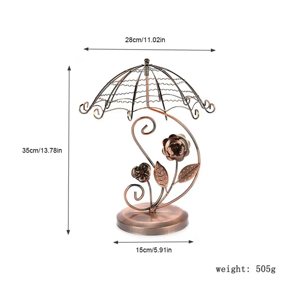 Jewelry Display Stand Pendant Necklace Earring Bracelet Holder Women Jewelry Organizer Rack For Home Decoration