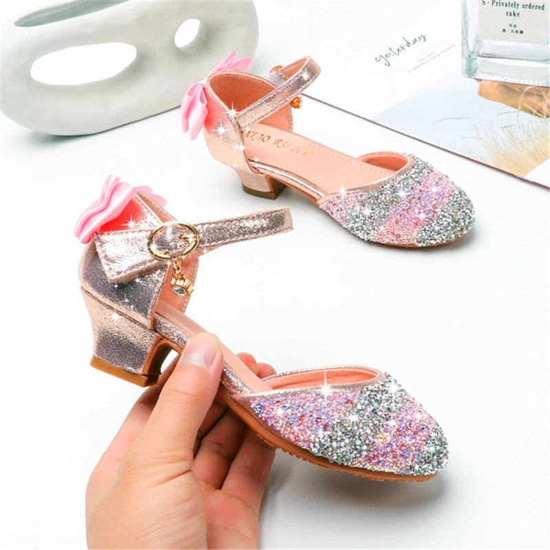 children's high heel party shoes
