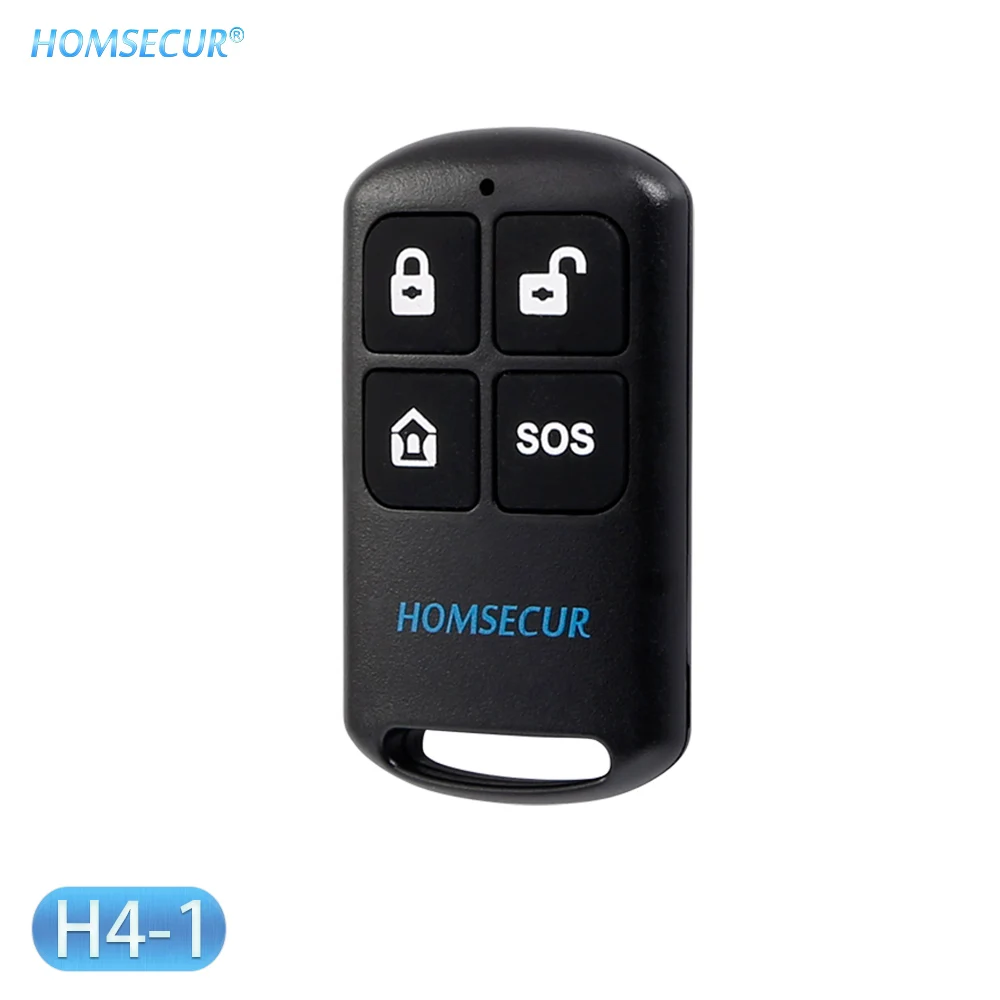 HOMSECUR DIY LA02-3g беспроводной lcd 3g/GSM RFID SMS Autodial домашняя система охранной сигнализации PIR дверной датчик дистанционного управления опционально - Цвет: Remote Control