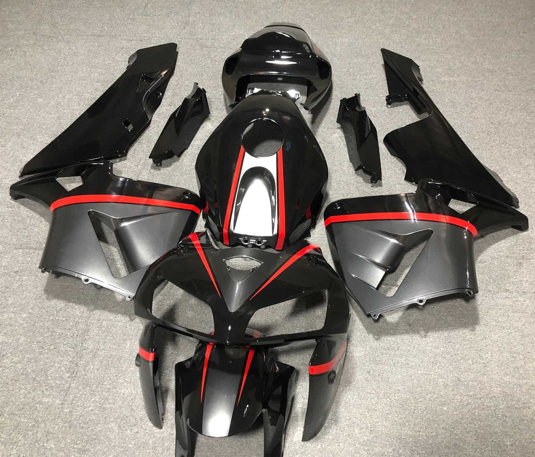 Изготовленный на заказ краски обтекатели части для Honda CBR600RR F5 2005 2006 комплект
