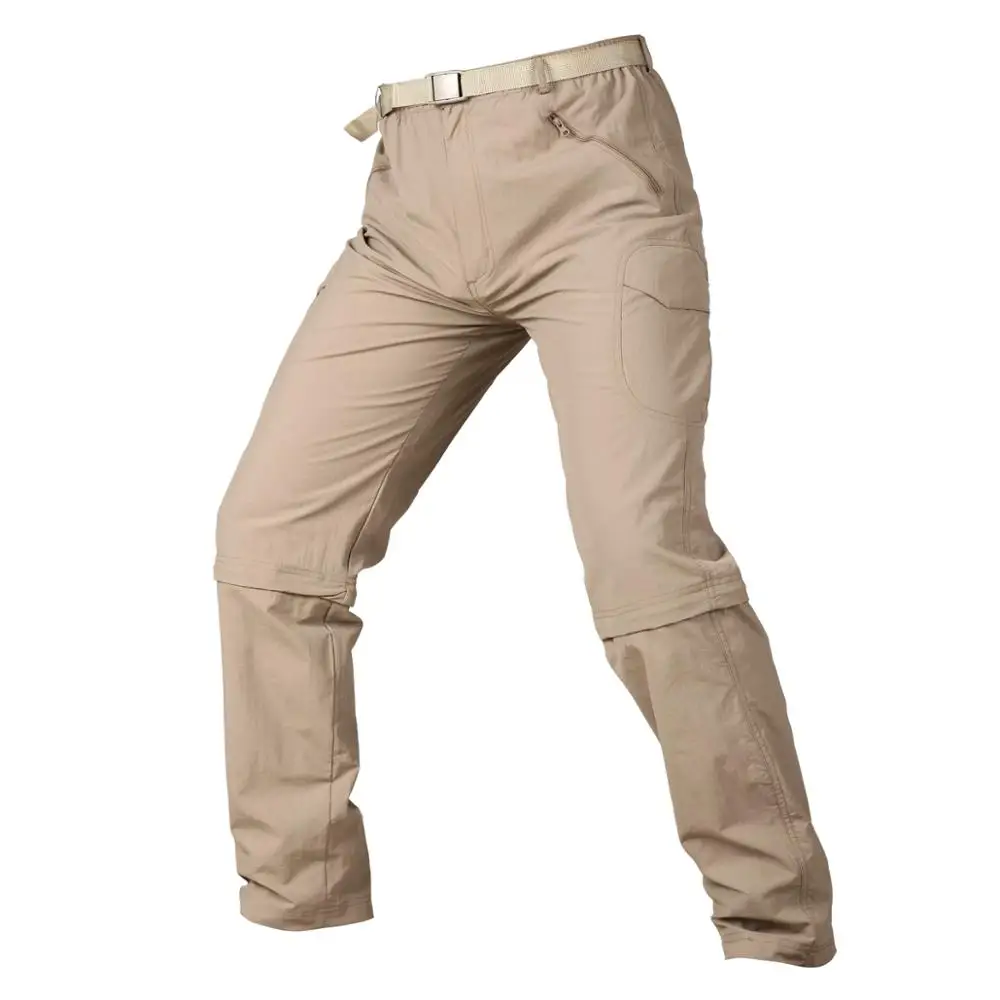 Khaki PAVEHAWK треккинговые брюки быстросохнущие Походные штаны в походные уличные штаны Водонепроницаемые Мужские штаны для кемпинга, рыбалки, тренировки 36 - Цвет: Khaki