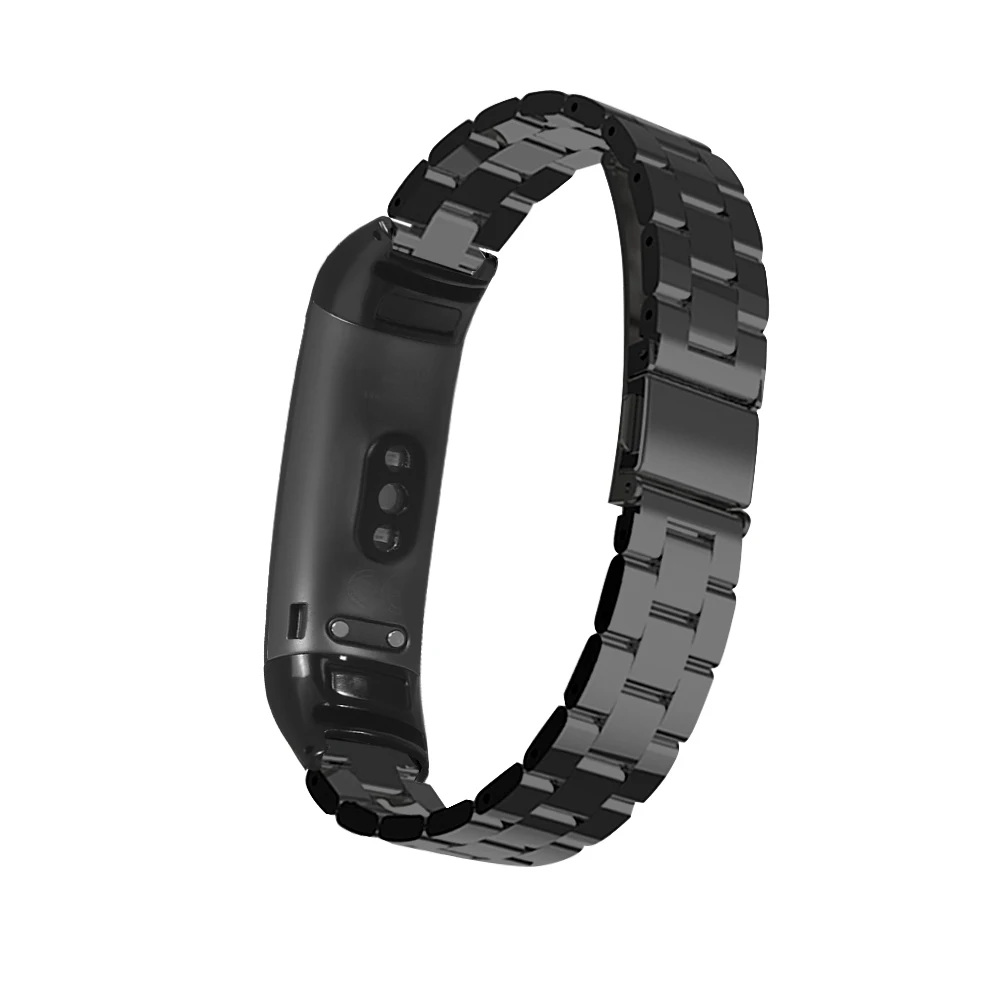 Высококачественный металлический ремешок из нержавеющей стали для huawei Honor Band 5 4, смарт-браслет, фитнес-браслет для мужчин и женщин, сменный мужской t