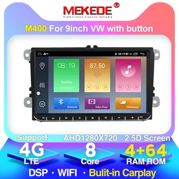 

HD 9inch Car Radio 9'' Android Vehicle GPS Navigation DVD For VW Golf Polo Passat Beetle Touran Jetta For SKODA For SEAT