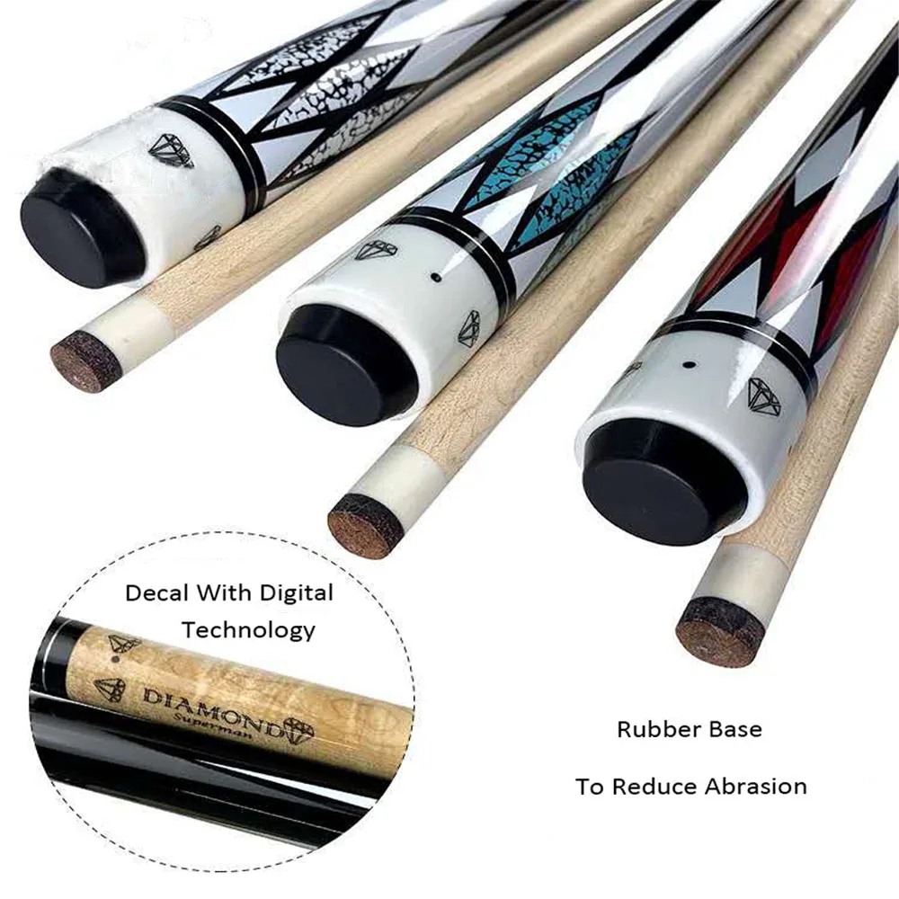American Maple Billiard Pool Cue Stick 57 "Billard Nine Ball Cue 1 Split billiard shaft billiard bridge stick