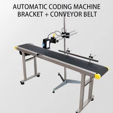 Онлайн Автоматическая струйная сборка принтера, кодировочная машина для производства яиц, печатная автоматическая машина кодирования