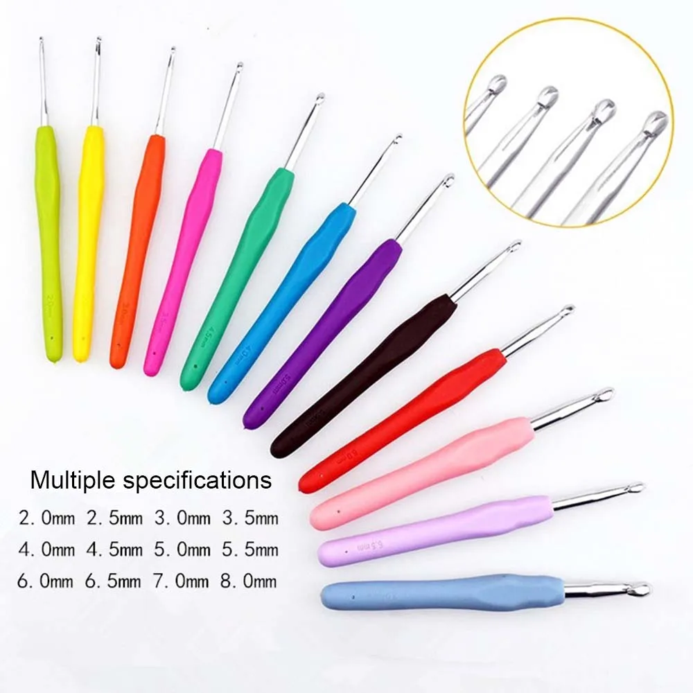 

35pcs Mix Sizes Crochet Hooks Set With Scissors Sewing Needles Accossories Yarn Knitting Needles Sewing Tool With Storage Bag
