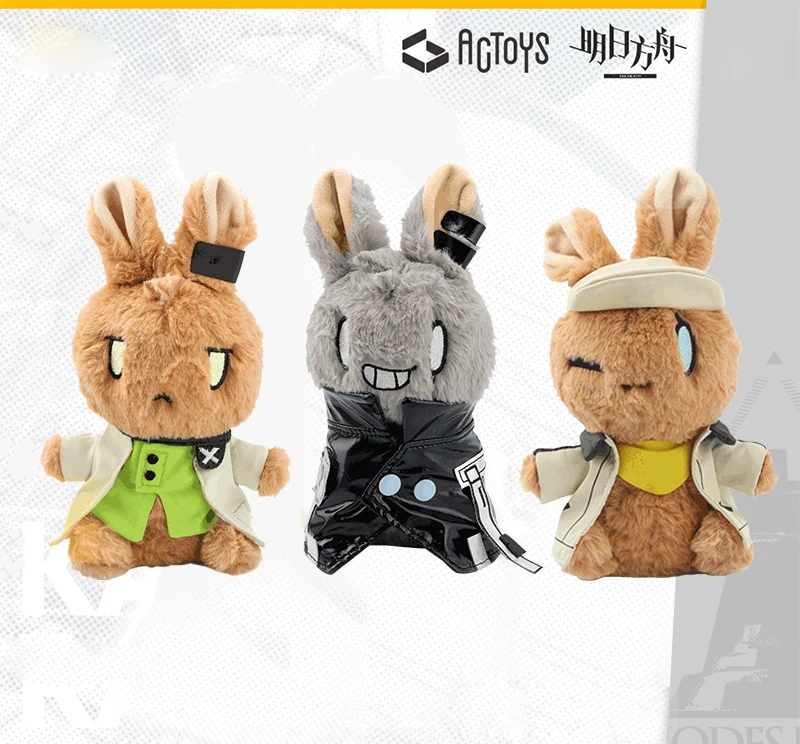 Limit Arknights Kal/'tsit Ver Plush Doll Toy Game Official Sa
