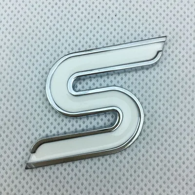 Белый 1х черный красный хром SRT 3D металлический логотип для автомобиля боковая эмблема наклейка задний багажник эмблемы стиль - Название цвета: Белый