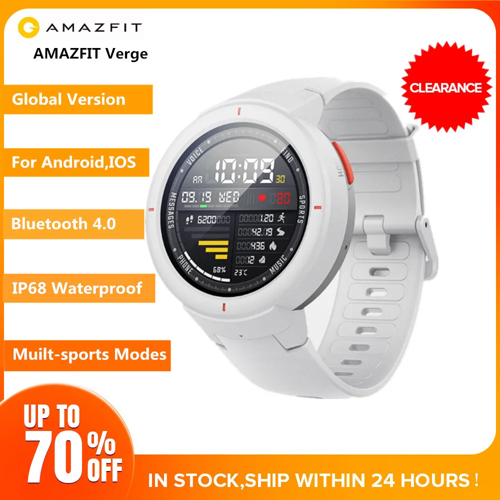 amazfit verge android wear