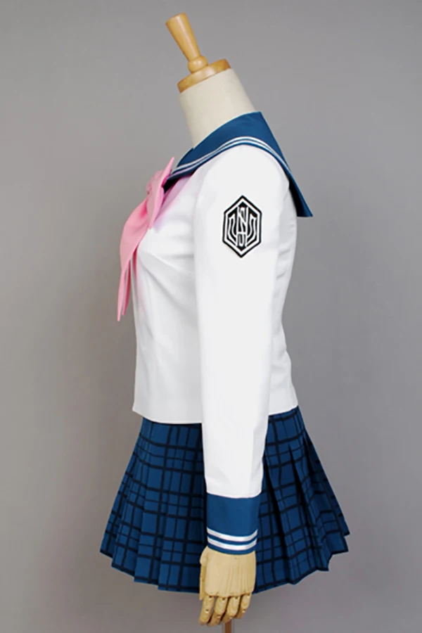 Супер Dangan Ronpa 2 Danganronpa Maizono Sayaka Косплей костюм для взрослых женщин летнее платье