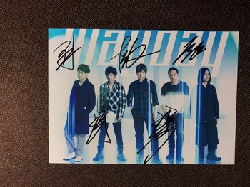 

signed Mayday Ashin autographed origina group photo 6 inches free shipping 092019M5
