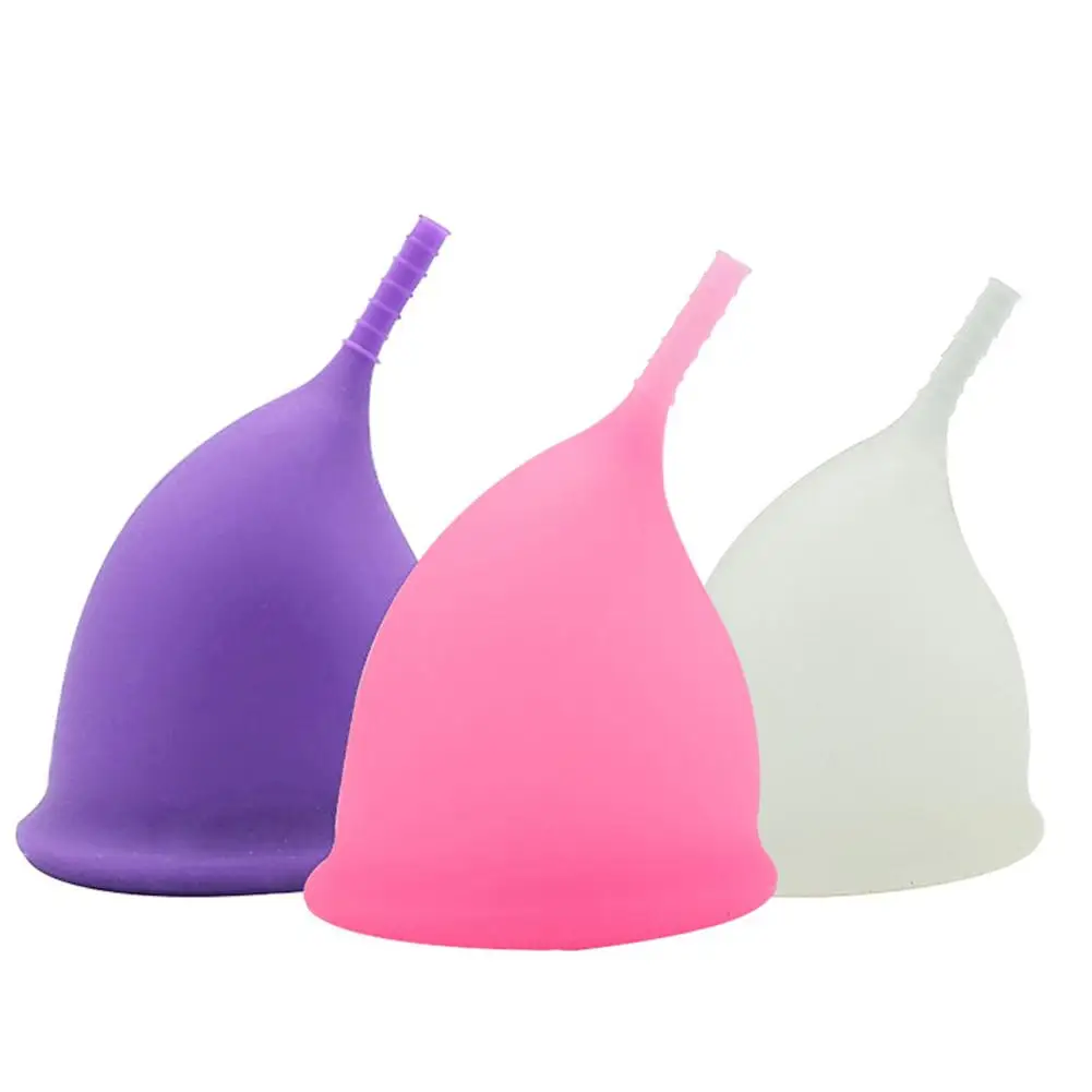 

1Pc /2color /2size Women U-shape Soft Silicone Reusable Month Period Menstrual Cup Feminine Hygiene Lady Cup Period Cup