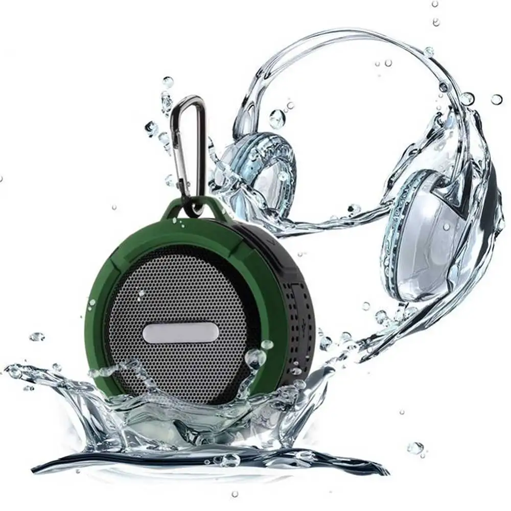 Портативный мини беспроводной Bluetooth динамик водонепроницаемый беспроводной Открытый Колонка коробка динамик стерео Hi-Fi колонки для Iphone samsung