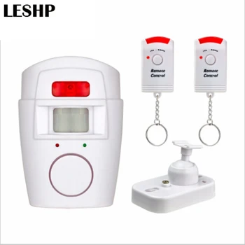 

Home Security PIR MP Alert Infrared Sensor Anti-theft Motion Detector Alarm Monitor Wireless Alarm system+2 remote controller