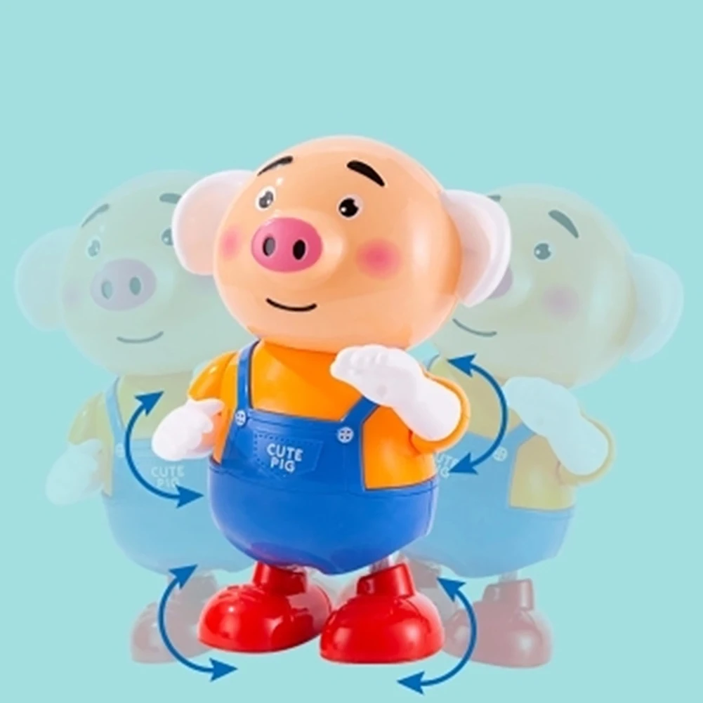 Забавная морская водоросль Танцующая поросенок Sprouting игрушка свинья Поющая интерактивный детский подарок для детей Новинка