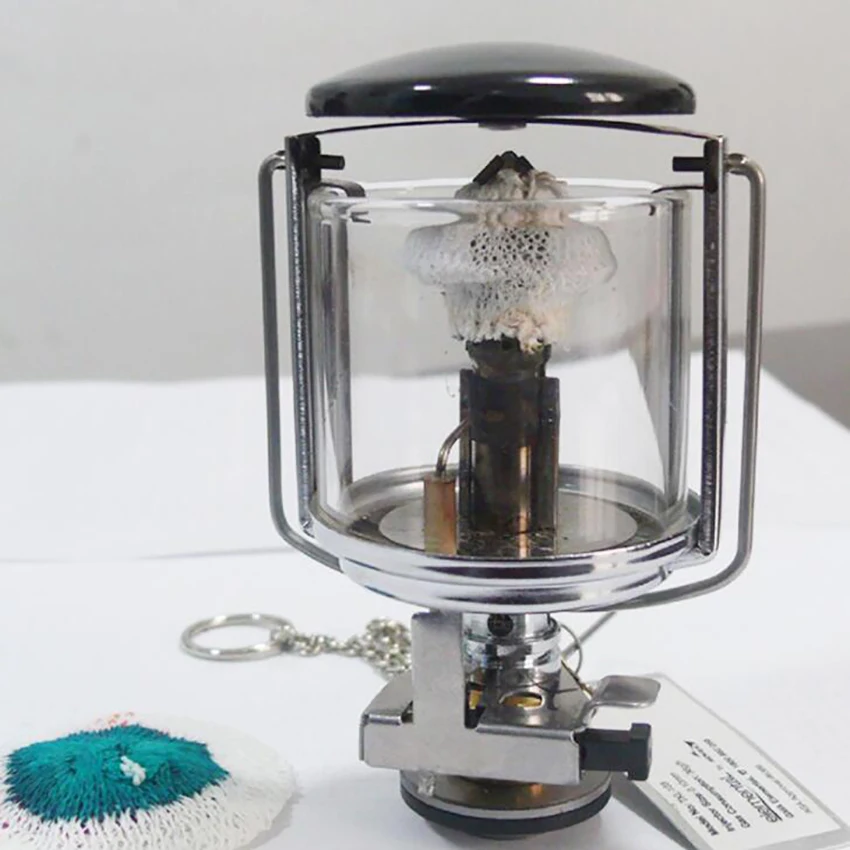80lux Butane Lantern Piezoelectric Automatic Ignition Portable Aluminum