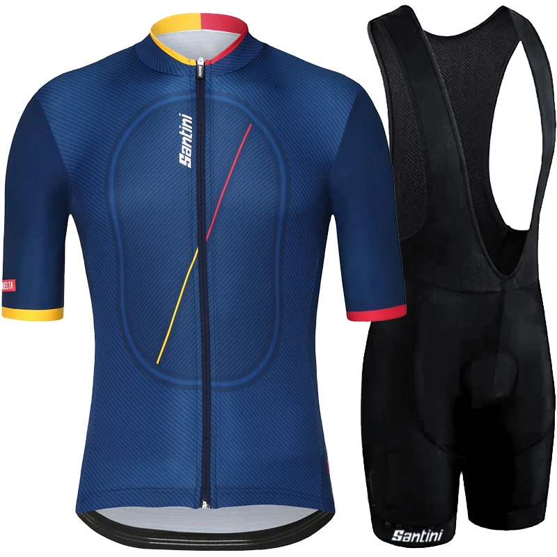 SET 02 Ropa ciclismo hombre RUNCHITA, летний комплект из Джерси с коротким рукавом для велоспорта, комплект одежды для велоспорта, комплект одежды для велоспорта MTB, Майо для велоспорта - Цвет: SET 02