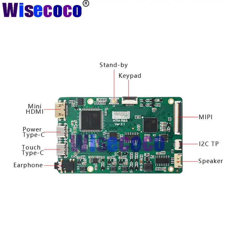 US $100.00 IPS 55 inch 1920x1080 tft lcd capacitive touchscreen display i2c touch driver board kit mini HDMI Type C High compatibility