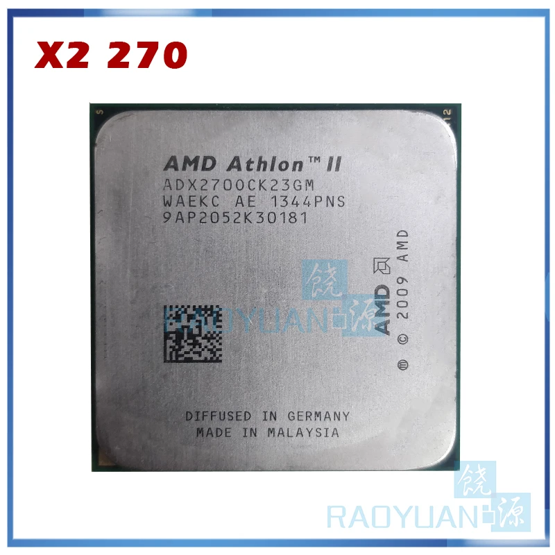 Nadenkend middelen Reageer Amd Athlon X2 270 X2-270 3.4ghz Dual-core Cpu Processor Adx270ock23gm  Socket Am3 938pin - Cpus - AliExpress
