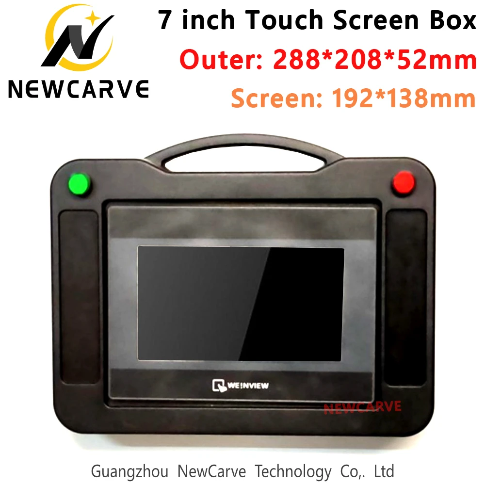 7 дюймовый сенсорный экран HMI Box пластиковая Монтажная коробка/кронштейн 192*138 с