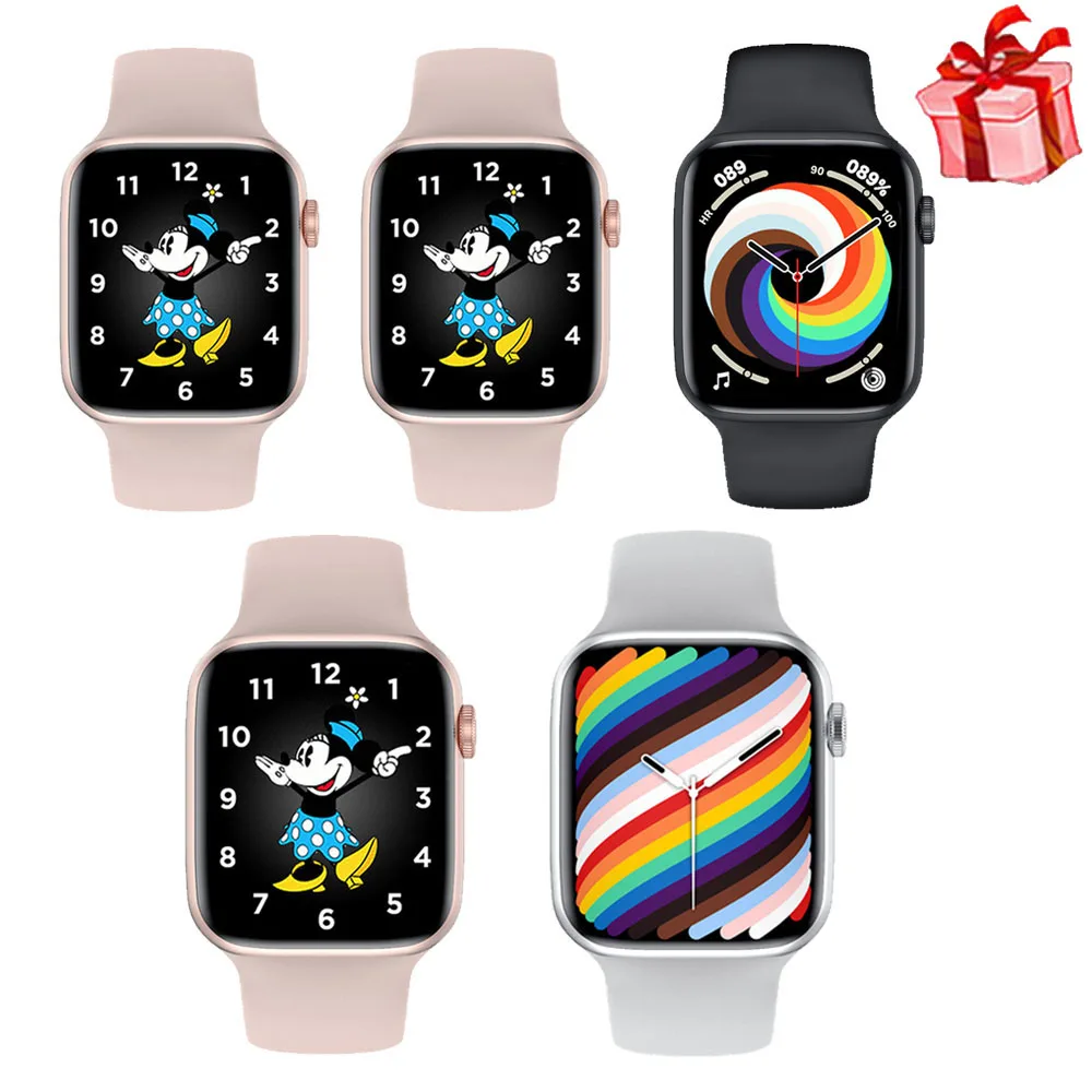 2021 IWO 13 PRO Watch 7 T500 Smart Watch Series 7 DIY Dials Heart Rate BT Call Men Women Sport Smart Watch PK X8MAX HW22 W46 W37 