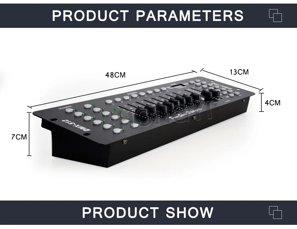 192 DMX контроллер диджей оборудование DMX 512 консольная часть освещения для светодиодный Par перемещение головы диджейский прожектор Controlle