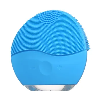 

Electric Facial Cleanser Deep Cleaning USB Rechargeable Silicone Beauty Massage Instrument Cleansing Brush Face Cleaning Tool