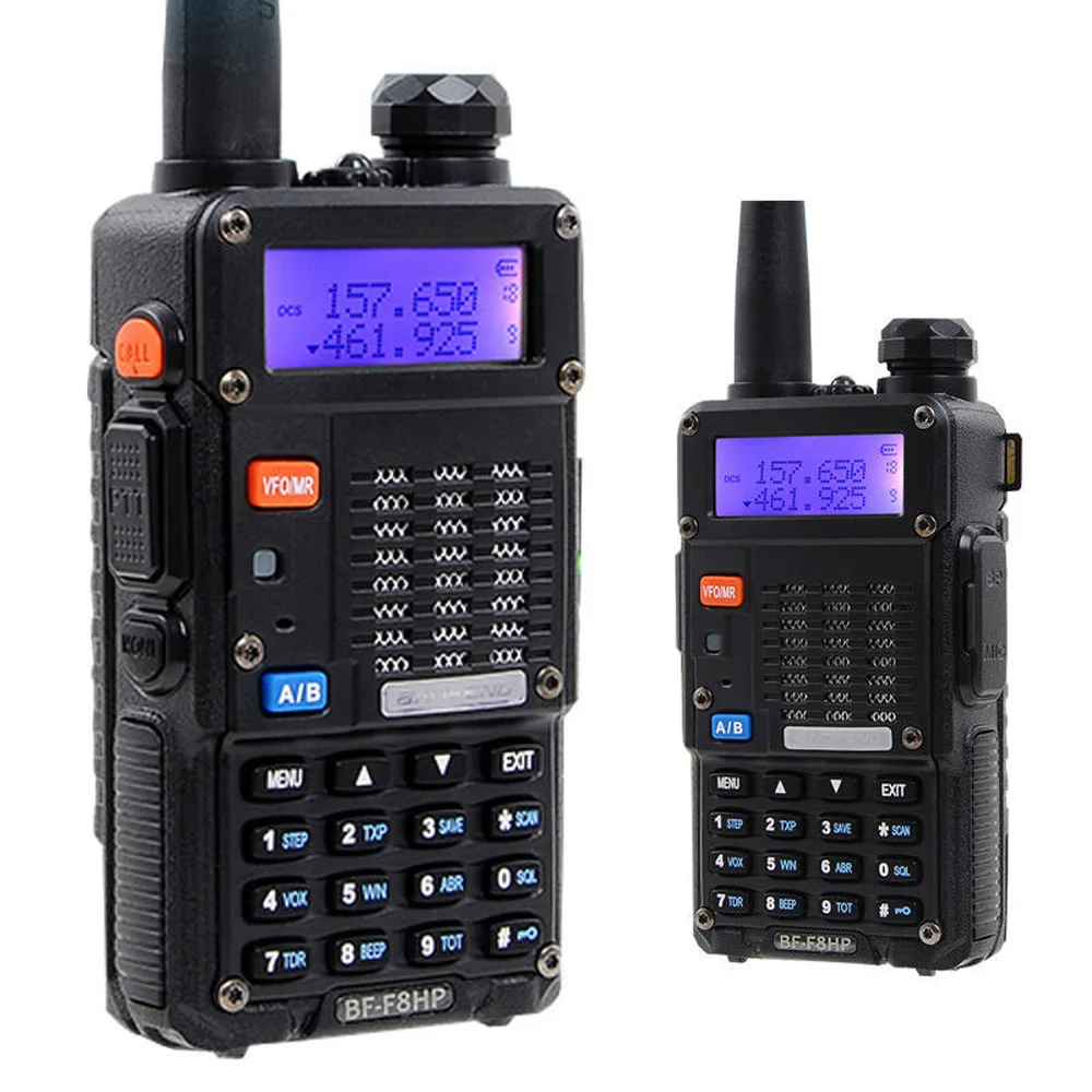 Профессиональный двухсторонний радиоприемник Walkie Talkie ж/аксессуары трансивер, монтируемый без инструментов частотный диапазон(МГц): 400-480 МГц 136-174 МГц