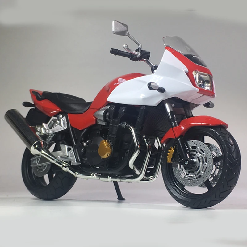 1:12 HONDA CB1300 японский уличный мотоцикл литье под давлением моделирование дисплей Модель Коллекция мальчик подарок на день рождения