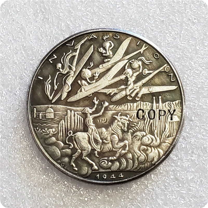 1944 Карл Гетц Германия копия монеты