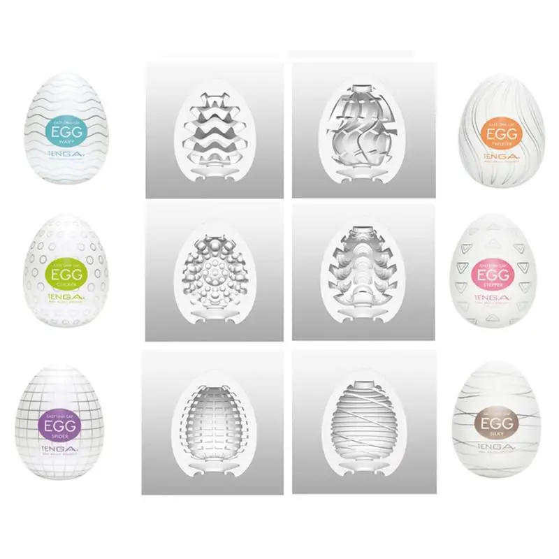 Tenga портативные яйца для мастурбации силиконовый мастурбатор мужчин 6*5 5 см