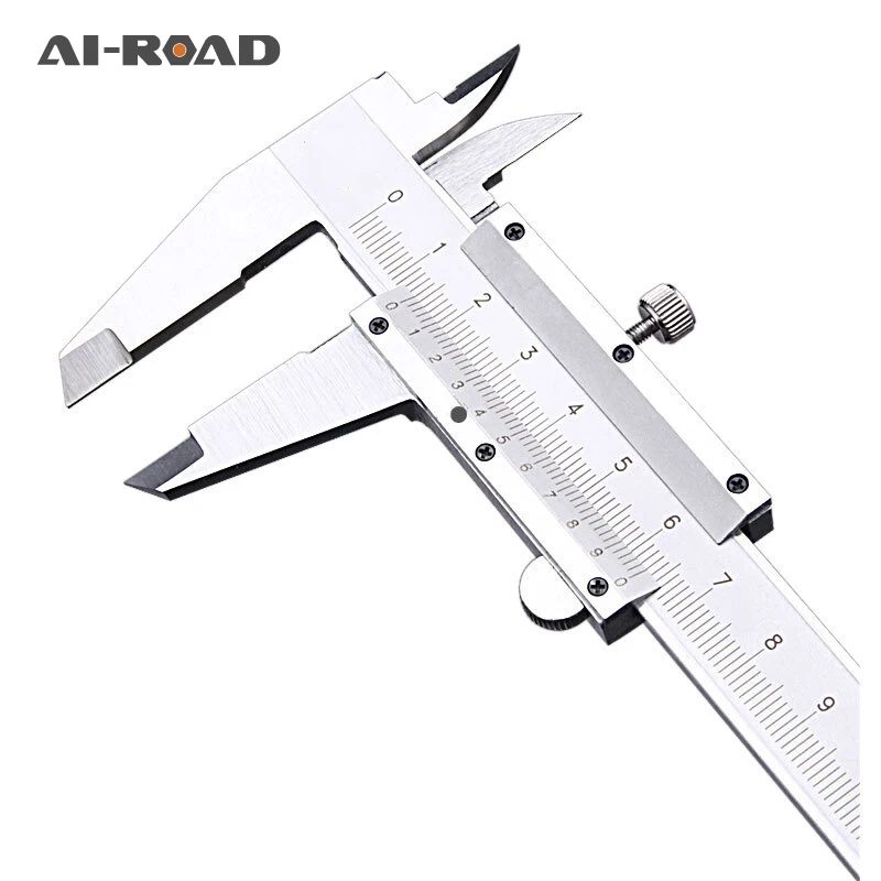 

Vernier Caliper 0-150mm/0.02mm Carbon Steel Metal Micrometer Measuring Instrument Calipers Gauge Aperture Diameter DIY Tool