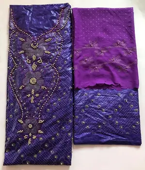 

STILL FLY bazin riche fabric 2019 purple tissu guinea getzner fabric with beads and stones latest bazin riche lace 7yards/lot