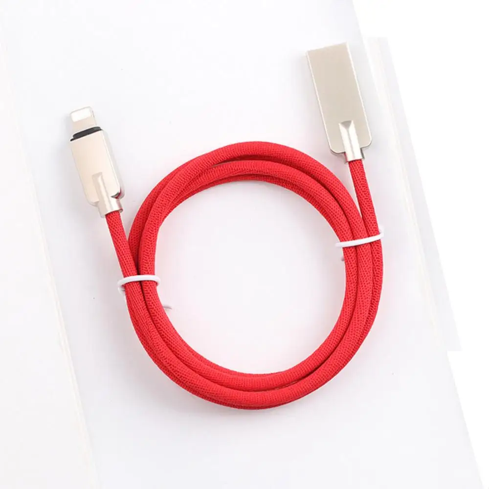 ТКАНЕВОЕ плетение, USB кабель из цинкового сплава, быстрозарядный кабель для быстрой зарядки USB кабель для iPhone6 7 8 X huawei Xiaomi Samsun Oppo