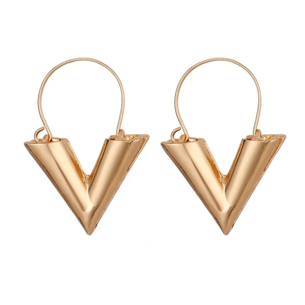 FNIO Fashion Vintage Earrings For Women Big Geometric Statement Gold Metal Drop Earrings 2020 Trendy Earings Jewelry Accessories LNIE653-1