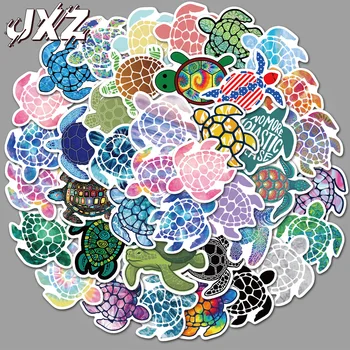

41Pcs/pack Colorful Sea Turtle Stickers Cute Stickers For Scrapbooking Phone Skateboards Laptop Luggage Stickers