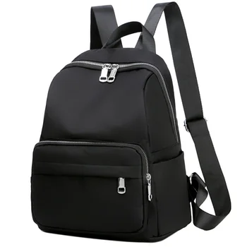 

2019 Black Backpack Women Waterproof Nylon School Bags for Teenage Girls Big Casual woman back pack Fashion Hot Travel Backpacks