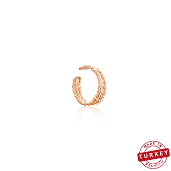 

SPENTA Jewelry 925 Sterling Silver Minimalist Design Turkish Handmade Cartilage Earring