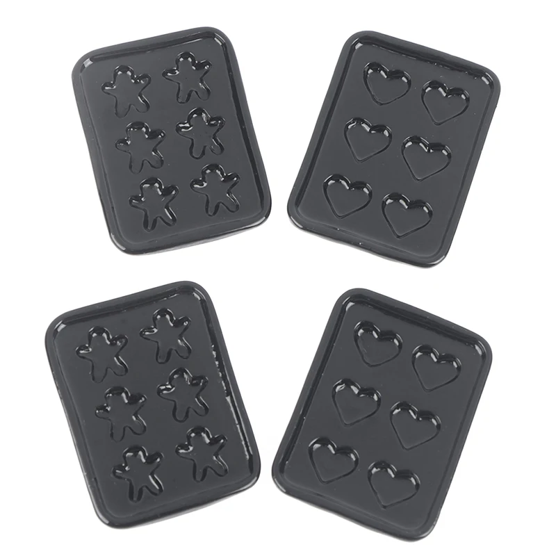 1/12 Dollhouse Miniature Accessories Mini Plate Dollhouse Miniature Baking Tray for Doll House Decoration
