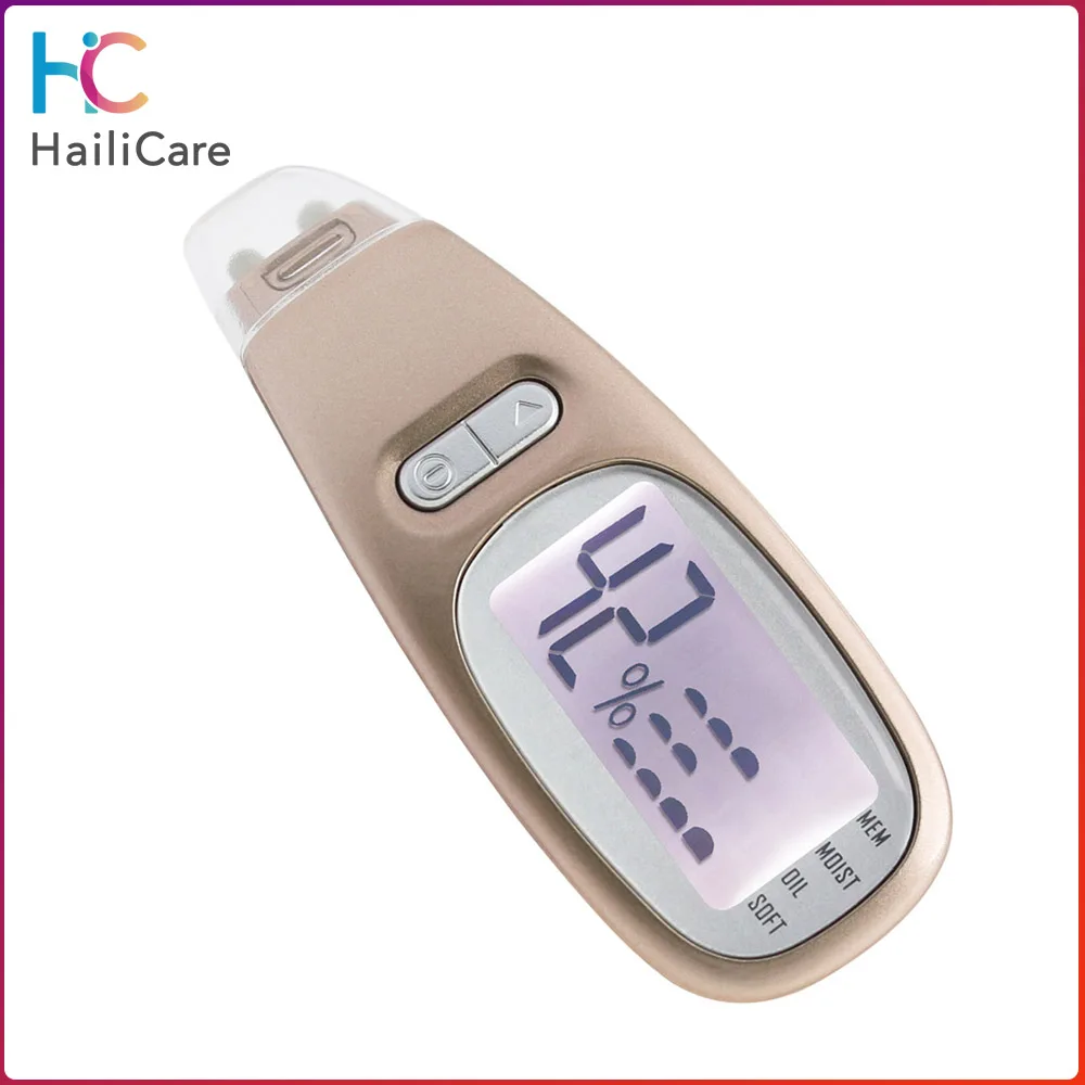 

LCD Display Skin Tester Facial Skin Analyzer Moisture Meter Skin Detector Oil Control Moisture Content Analyzer Skin Care Tools