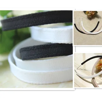 

White/black/SKIN Underwear Bra Steel Ring Cover Cloth Band,Bra Steel Bracket Wrap Fabric Band 10mm Width