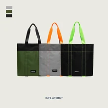 Инфляционные модные Светоотражающие сумки женские уличные повседневные хозяйственные сумки унисекс вместительные дорожные сумки на плечо 257AI2019