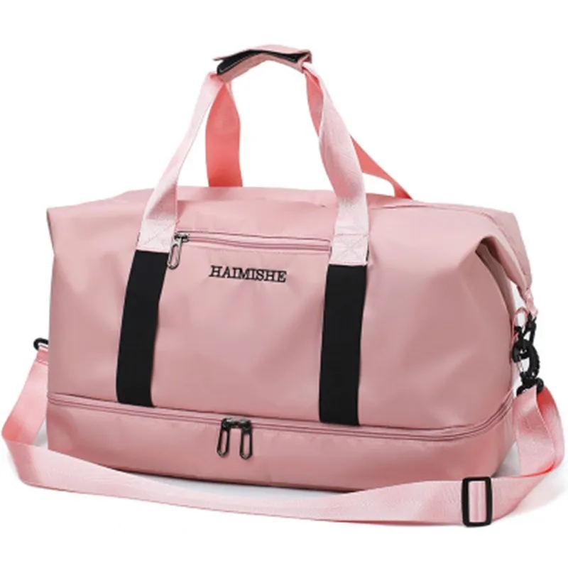 

New Multifunctional Women And Men Travel Bag Lndependent Shoe Warehouse Wet Dry Separation High Capacity Laggage Storage Bags