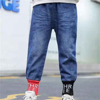 

Fashion Solid Color Girls Pants Kids Clothing Thicken Velvet Long Pant Thin Pants Two Style Children Trousers Elastic Waist 1 PC