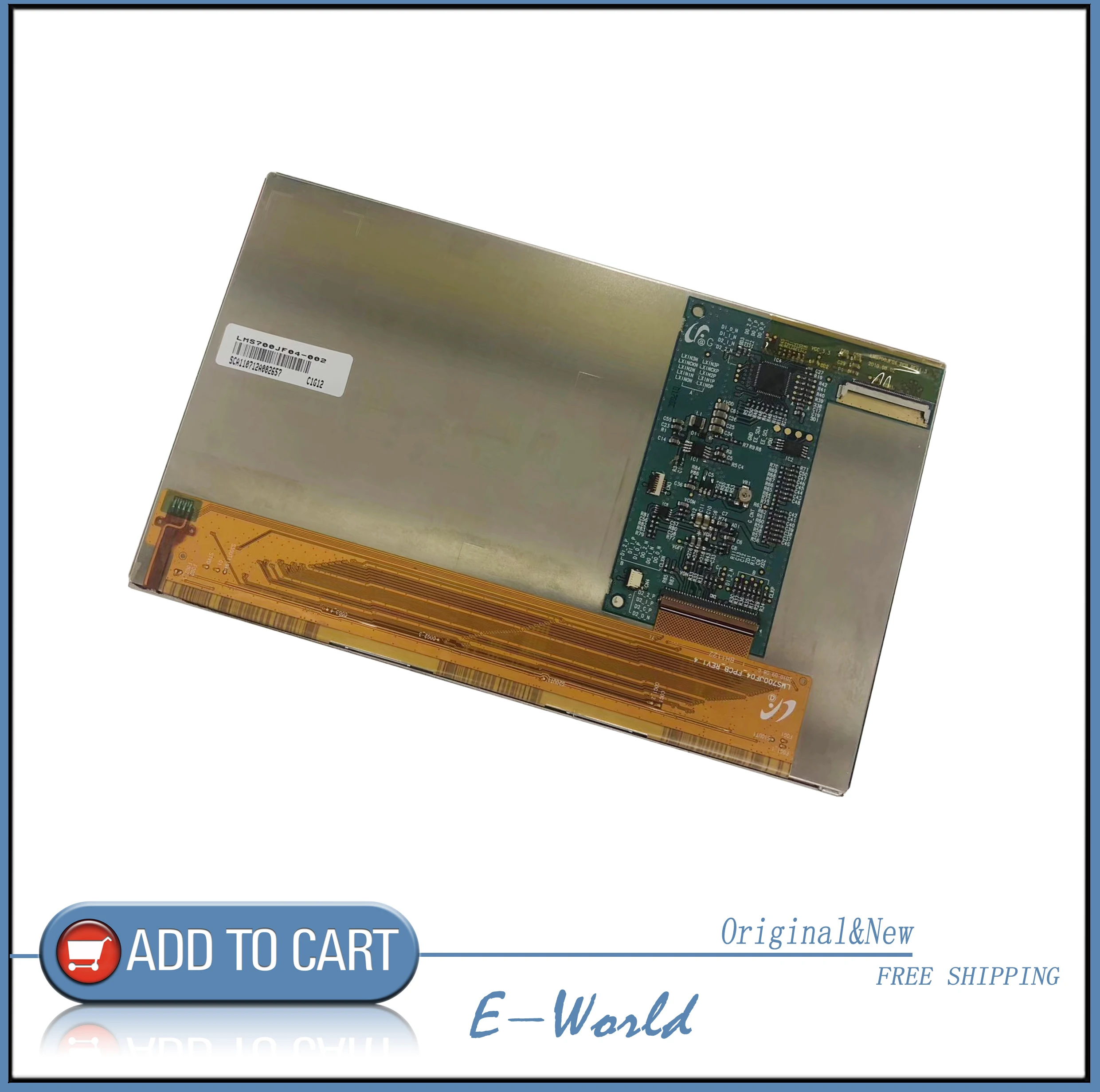 7 дюймов ЖК-дисплей экран LMS700JF04_FPCB_REV1.4