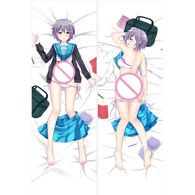 

Nagato Yuki-chan no Shoushitsu Anime Girl Long Body Pillow Case Character Yuki Nagato Dakimakura Cover